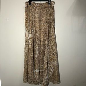 Vintage Chico's Brand New Full Length Maxi Skirt size M